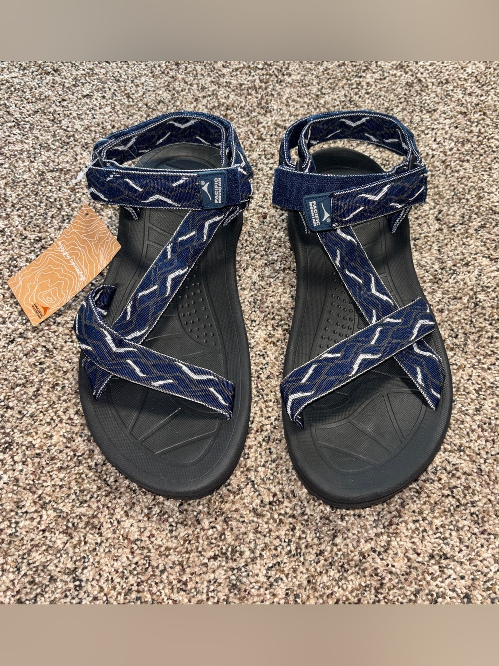Pacific Mountain NWT Avery Sport Sandals Blue/Gray Men’s Athletic Size 11